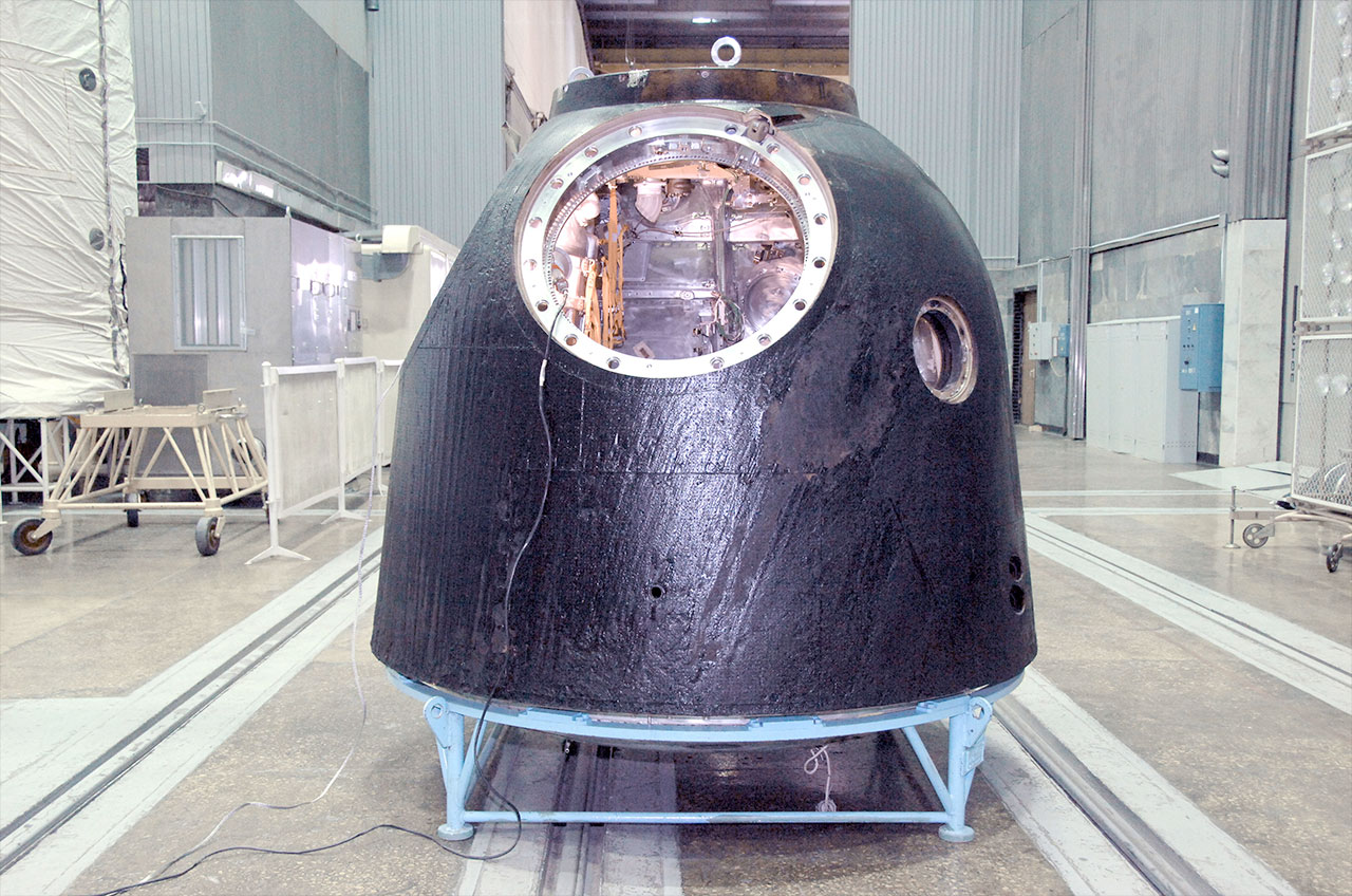 Russia’s Soyuz TMA-19M descent module