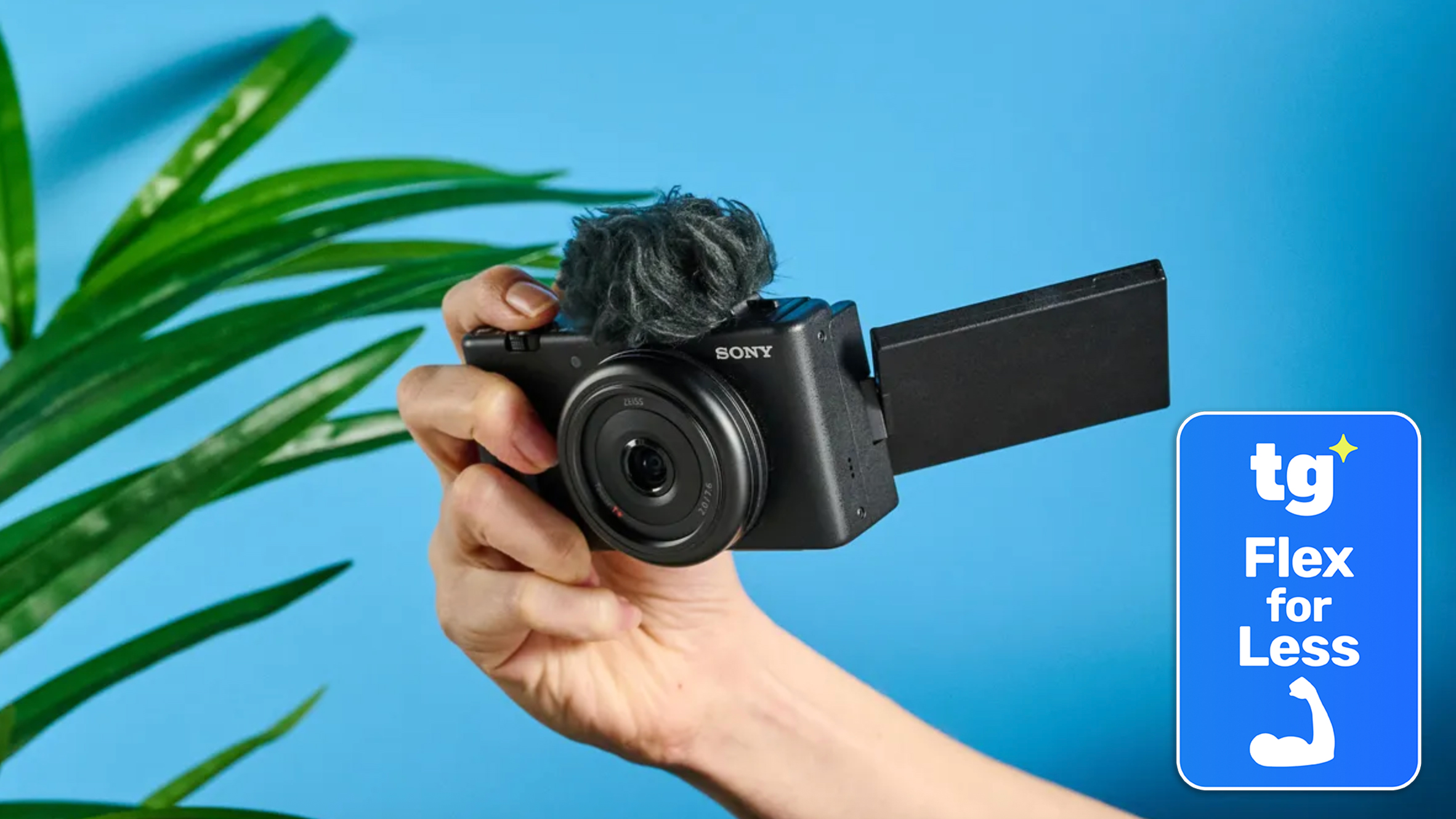 A Sony camera