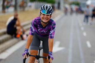 Matilde Vitillo of the Liv AlUla Jayco team