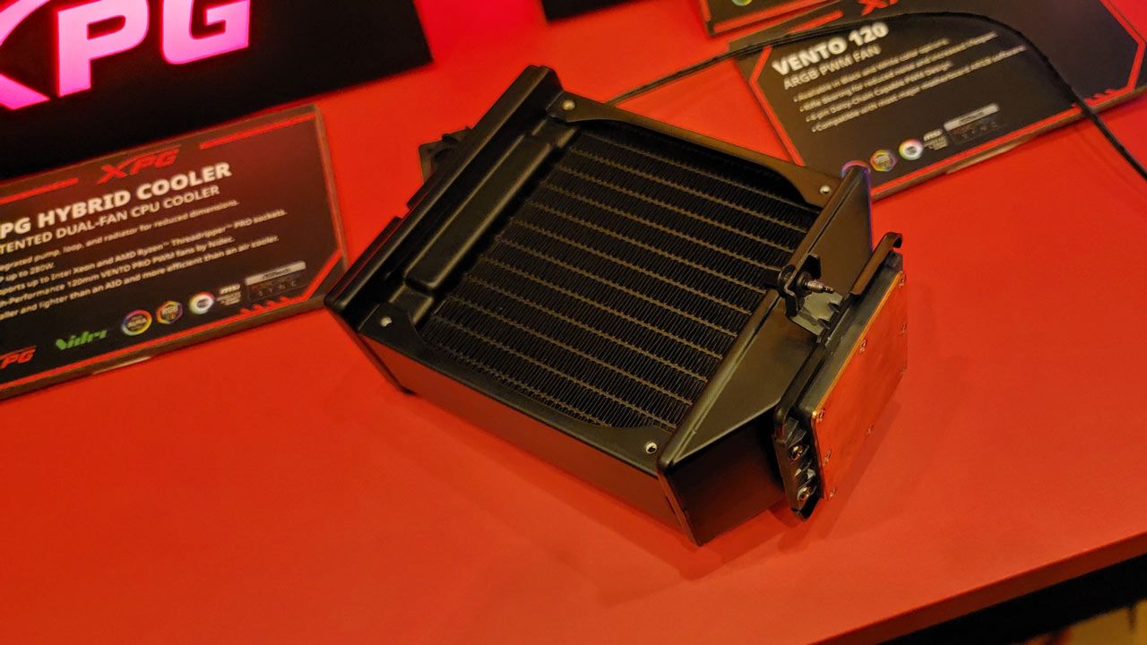 XPG hybrid CPU cooler
