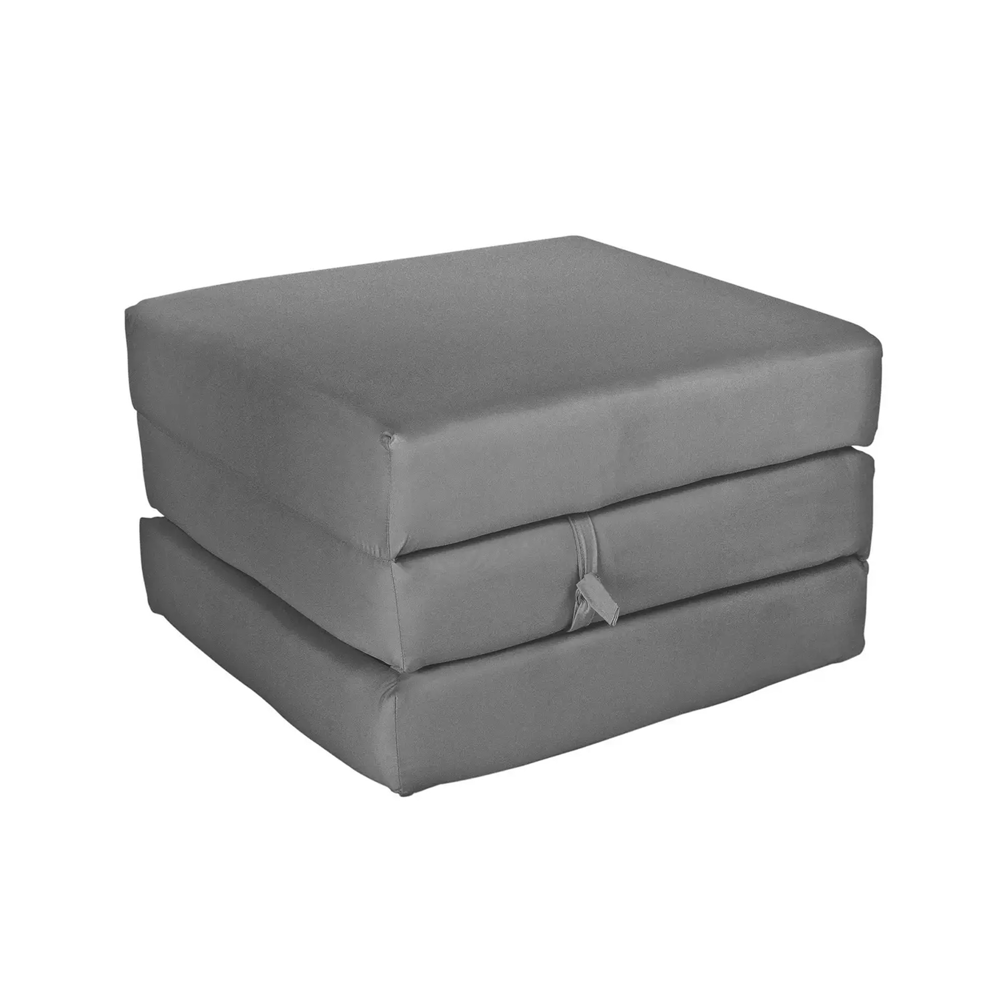 Argos Home, Kaikoo Single Mattress Cube - Flint Grey