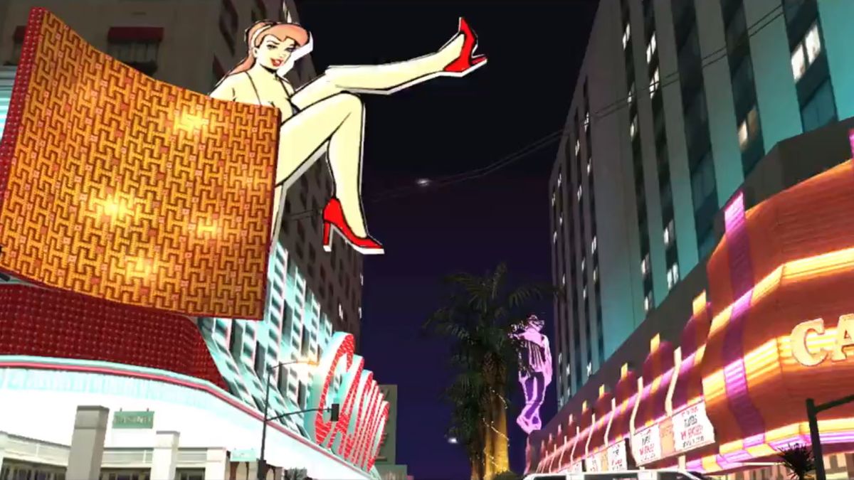 Casino strip in GTA Trilogy