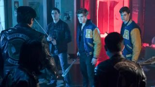 Archie and his buddies in Riverdale.