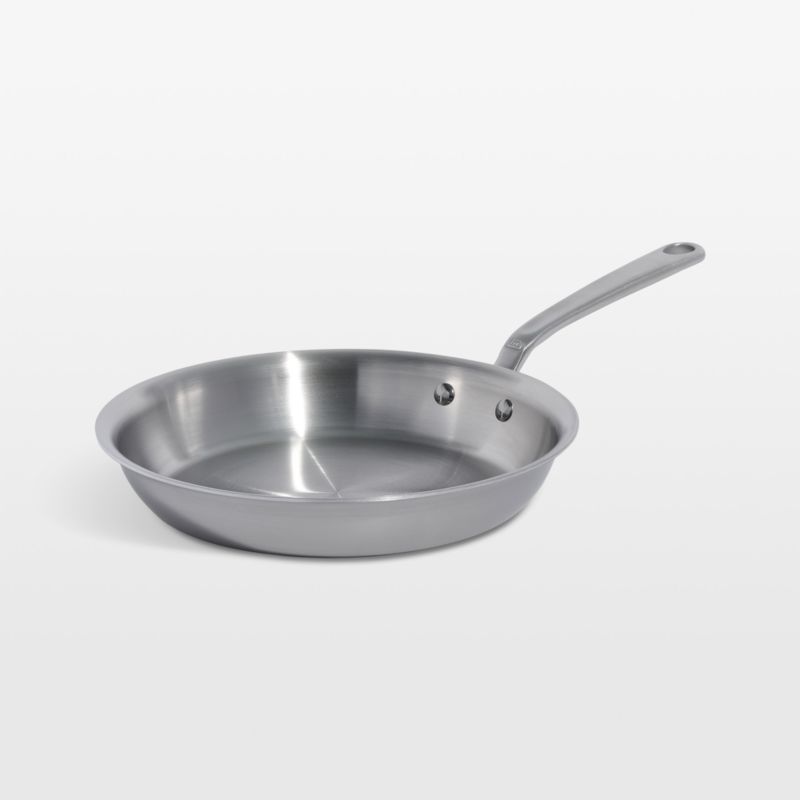 Made in Stainless Clad 10&quot; Fry Pan With Stainless Steel Hardware