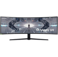 Samsung 49” Odyssey G9 Gaming Monitor: was $1,400 now $899.99 at Amazon Save 36% -Features: