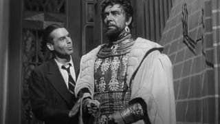Ronald Colman as Anthony who is dressed as Othello in A Double Life.
