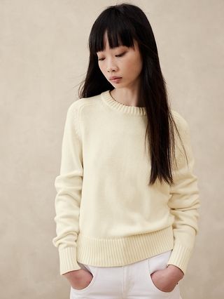 Demi Cotton-Silk Sweater