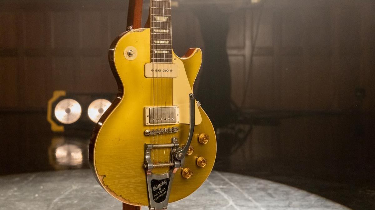 Gibson Murphy Lab Sergio Vallìn Gold Top Les Paul Standard