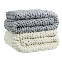 Bear Chunky Knit Weighted Blanket: was $225 now $147 @ Bear