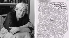 Portrait of Ursula Le Guin. “Draft for the Labyrinth of the Tombs of Atuan, with note”, c.1970. Ink on paper. Courtesy University of Oregon Libraries and Ursula K Le Guin Foundation.