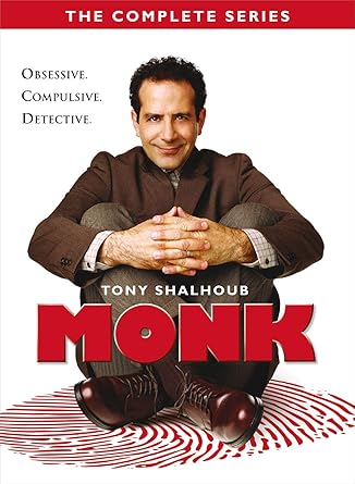 The cover of the Monk Complete Series DVD set