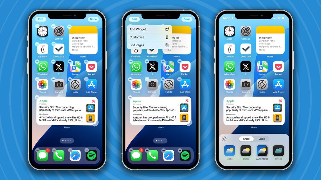 how to customize your iphone home screen ios 18