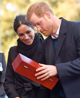 Prince Harry And Meghan Markle Visit Cardiff Castle