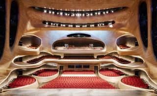 Pitch perfect: MAD reveal the Harbin Opera House’s sweeping curves