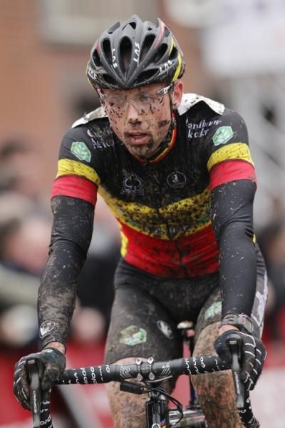 The stars of 'cross like Sven Nys aren't afraid to get their hands (and everything else) dirty