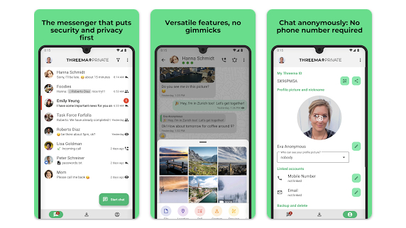 Threema marketing images
