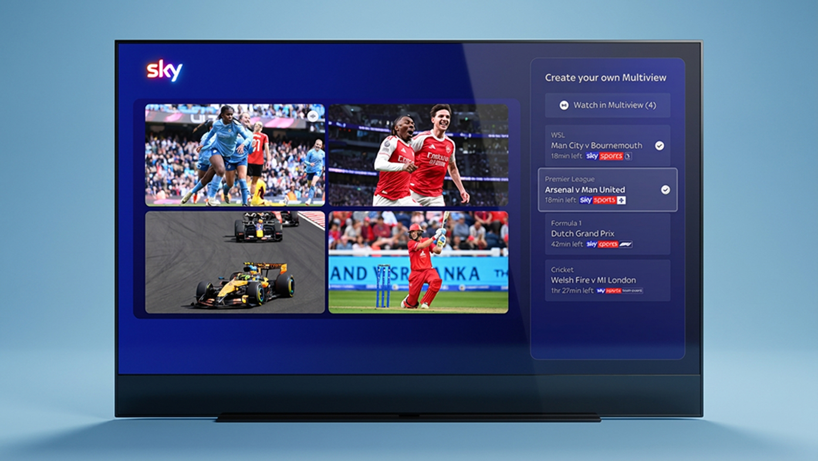 Sky Glass with new Your Multiview feature