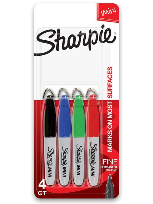 4 Mini Permanent Markers