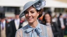 Catherine, Princess of Wales attends King Charles III's Coronation Garden Party at Buckingham Palace on May 9, 2023