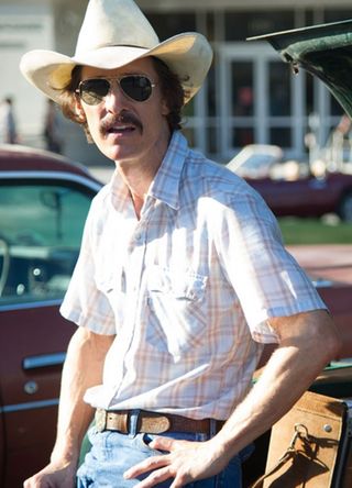 Matthew McConaughey in Dallas Buyers Club.