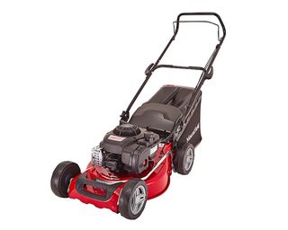 Image of red Mountfield mower