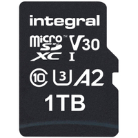 Integral 1TB Micro SD Card:  £199.99
