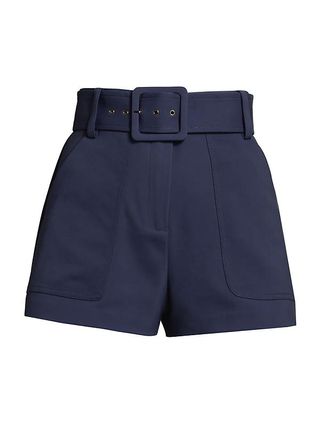 Ramy Brook, Kasey Belted High-Rise Shorts