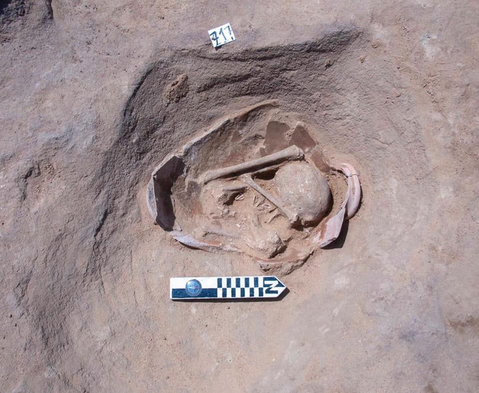 Archaeologists in Egypt found dozens of ancient graves filled with clay coffins.