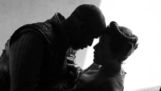 Denzel Washington and Frances McDormand in The Tragedy of Macbeth