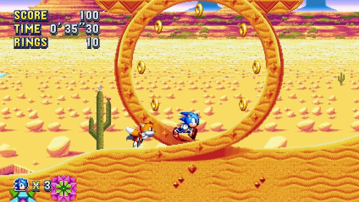 Sonic Mania Switch Screenshot