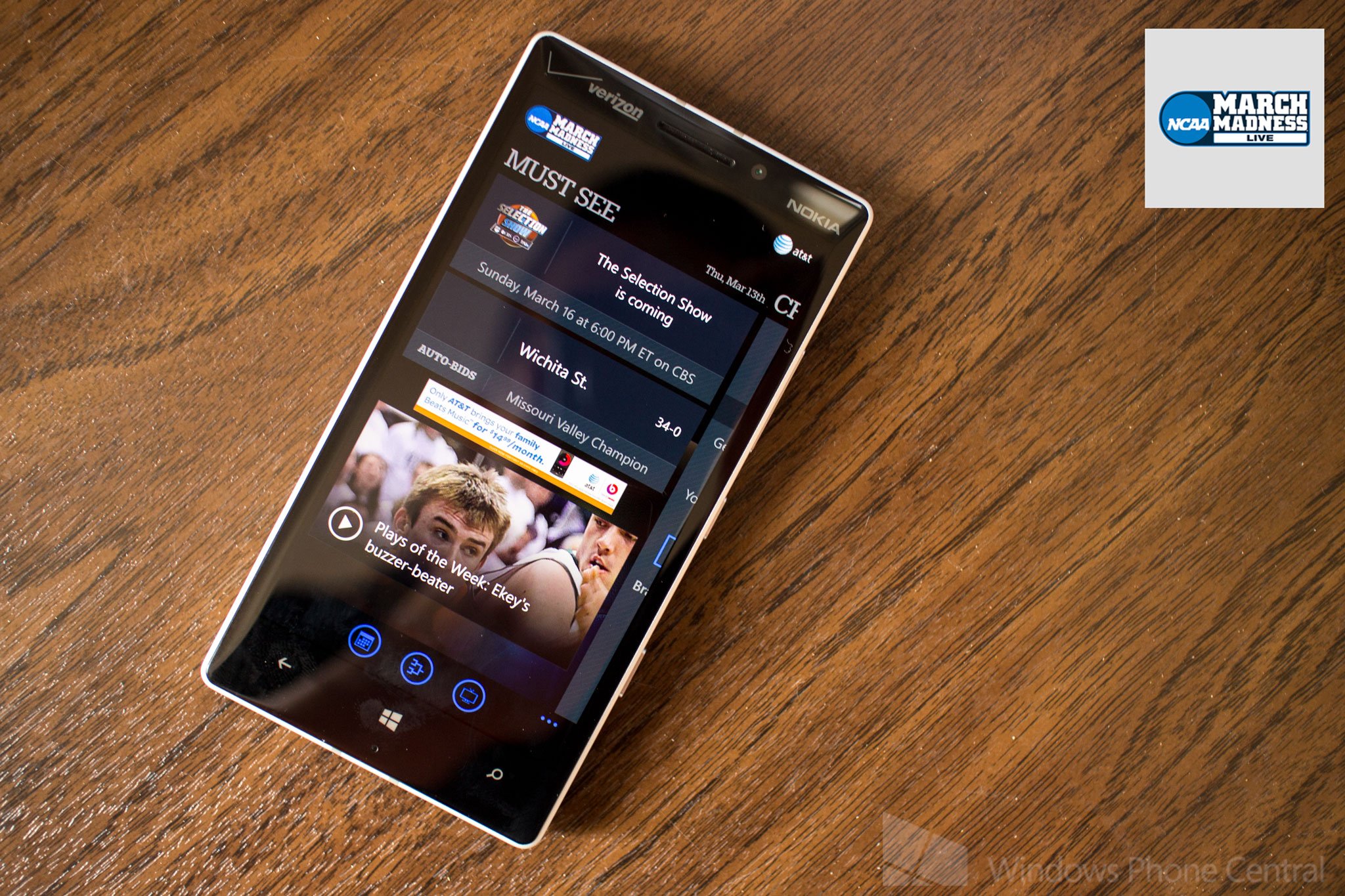 NCAA March Madness Live comes to Windows Phone, watch all games live Windows Central