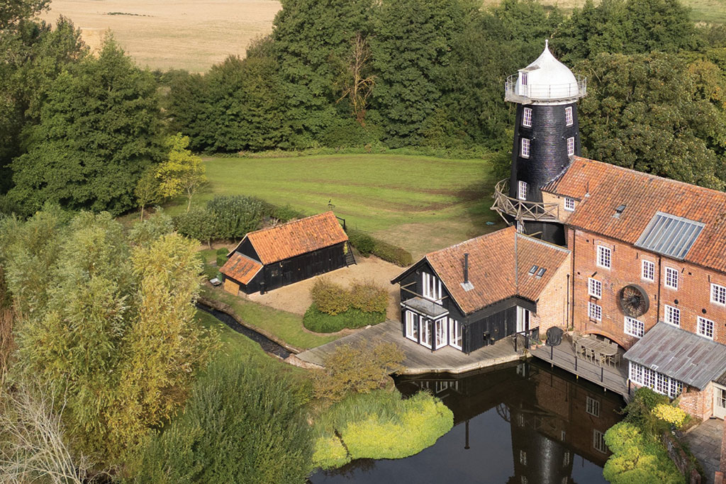 Riverside property for sale: Union Mill, Burnham Overy Town, Norfolk.