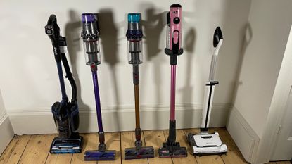 Hetty Quick Cordless Vacuum being tested in my home