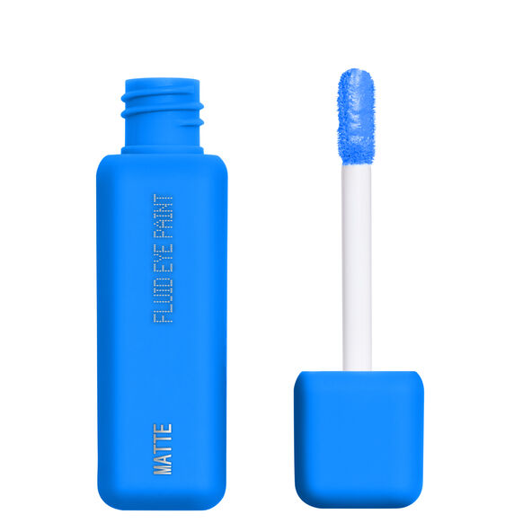 blue eyeshadow