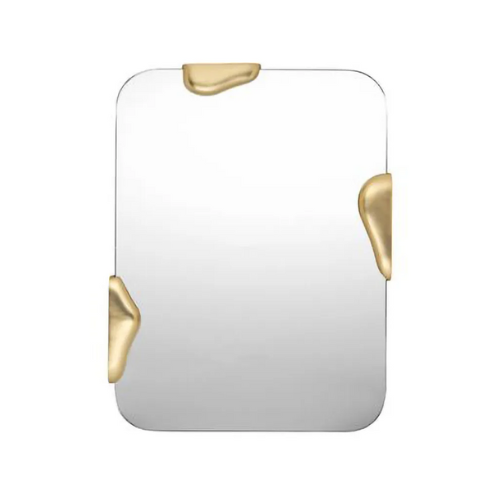Broste Copenhagen, Roberta Mirror S 46x60 Cm, Silver