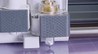 A blade attachment in a craft machine