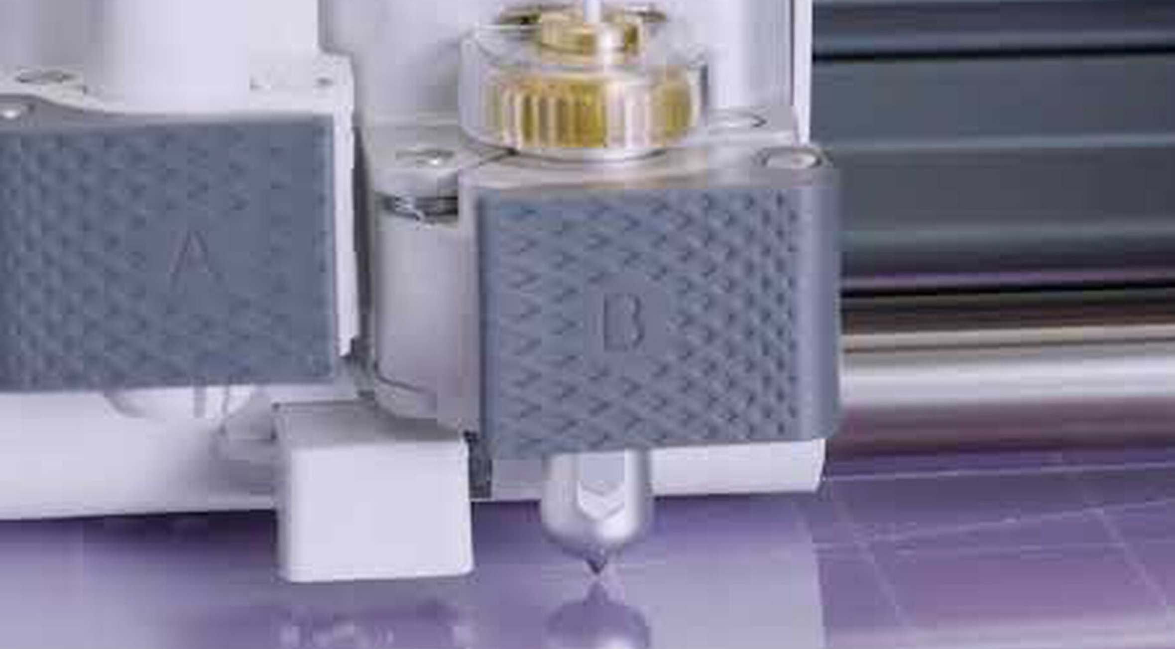 A blade attachment in a craft machine