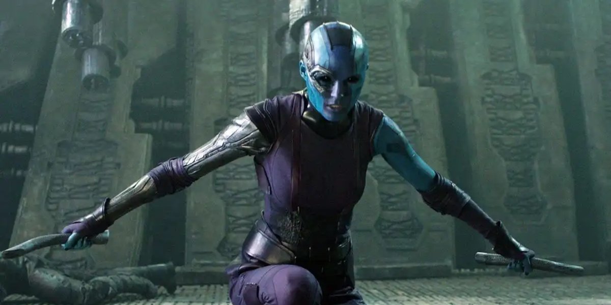 Karen Gillan in Guardians of the Galaxy