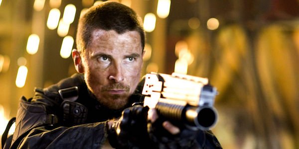 Christian Bale as John Connor in Terminator Salvation