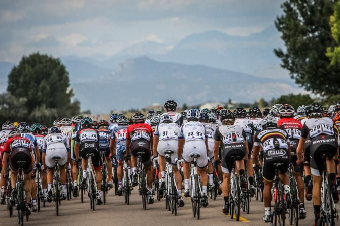 Riders get a preview of the mountains to come.