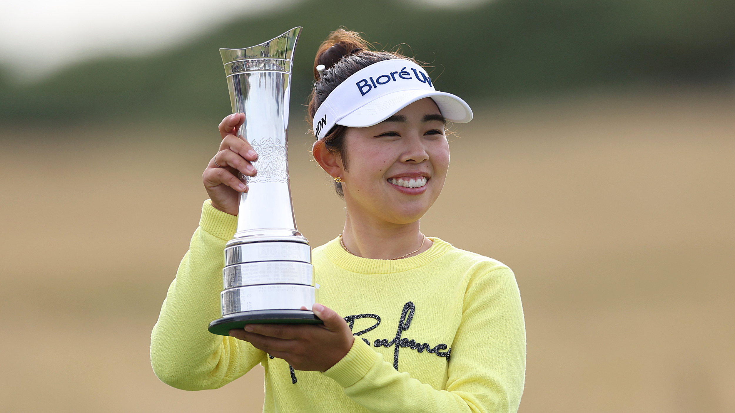 Miyu Yamashita at the AIG Women's Open