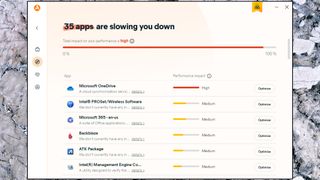 Avast One Gold: PC speedup.