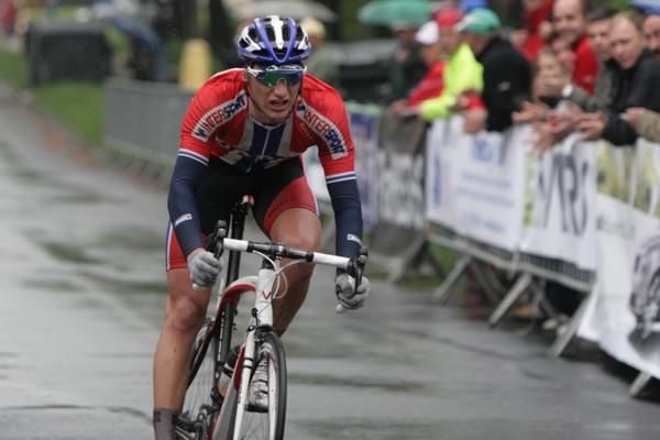 Sven Erik Bystr&oslash;m (Norway) finished second, 11 seconds down on Shalunov.