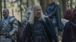 Paddy Considine as Viserys in House of the Dragon