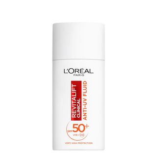 L'Oréal Paris Revitalift Clinical Fluido hidratante con vitamina C y protección solar FPS 50+