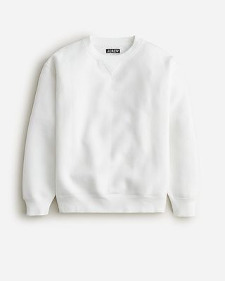 Heritage Fleece Oversized Crewneck Sweater