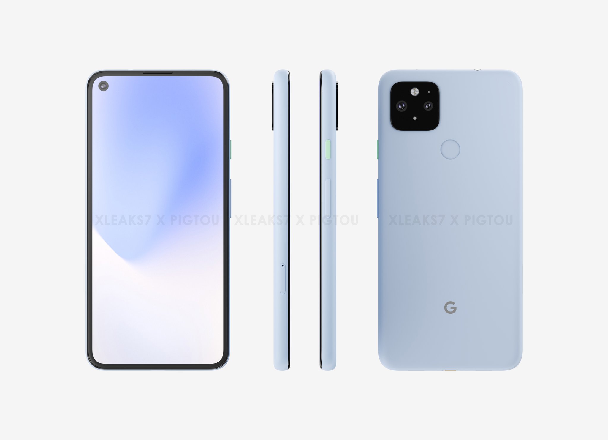 Alleged Pixel 5 Pro leaked images hint at an in-display selfie camera