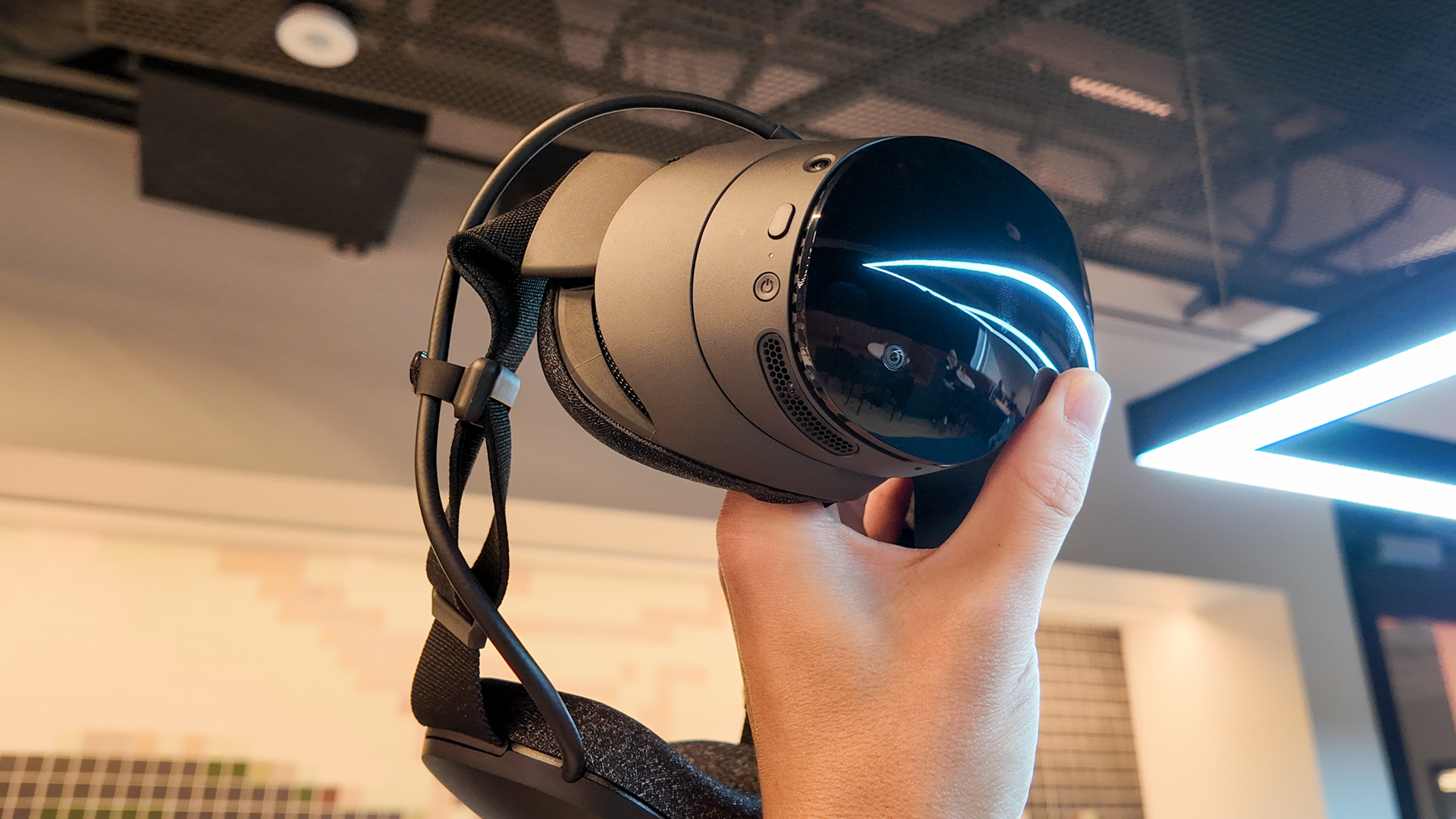 The Steam Frame headset