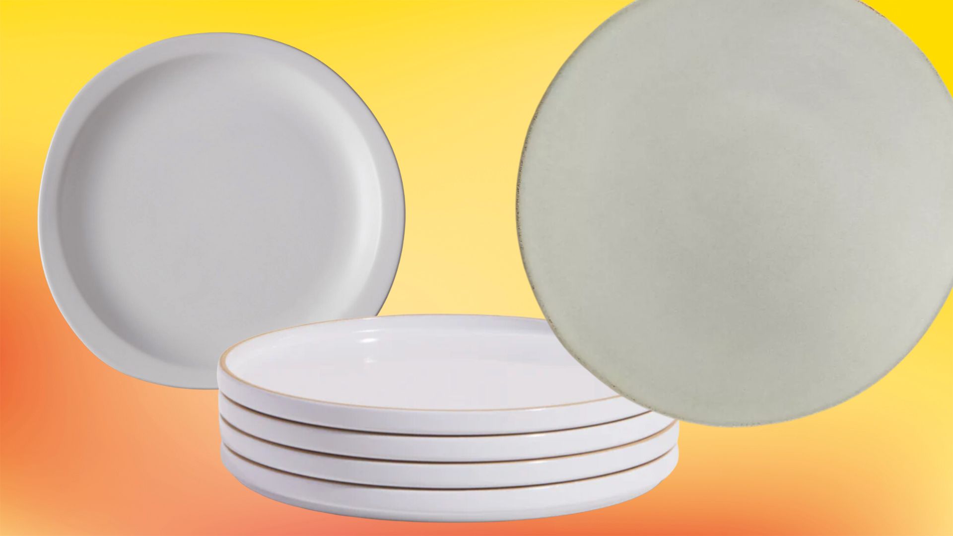 CONTACT WHITE MUGS SET OF 8 - CB2 dinnerware