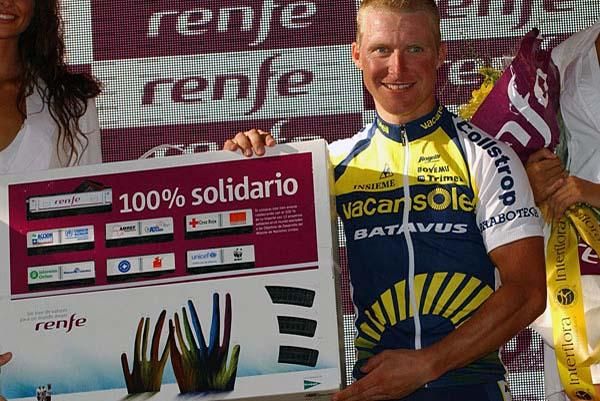 Most aggressive rider Matti Pronk (Vacansoleil)